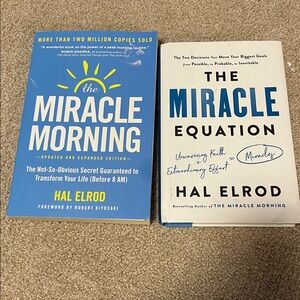 The Miracle Morning Book by Hal Elrod